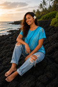 Jennifer Split-Sleeve Top