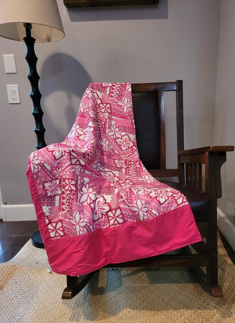 Pink To'alua Blankets